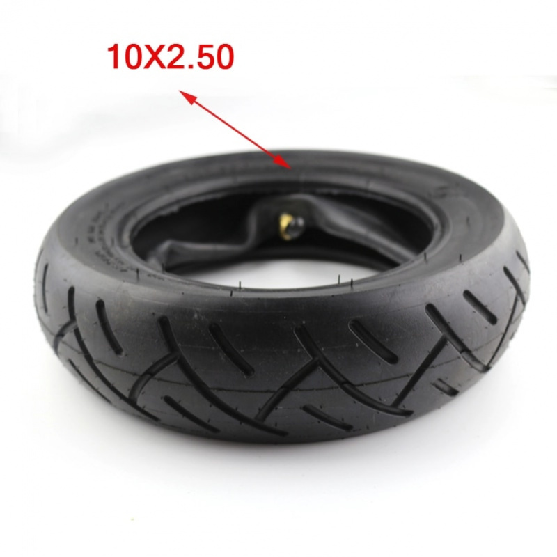 Велопокрышка 10" 10x2,50 CN для самокатов БЕЗ камеры, артикул CN.33044618461 в интернет-магазине ZeeZap.ru