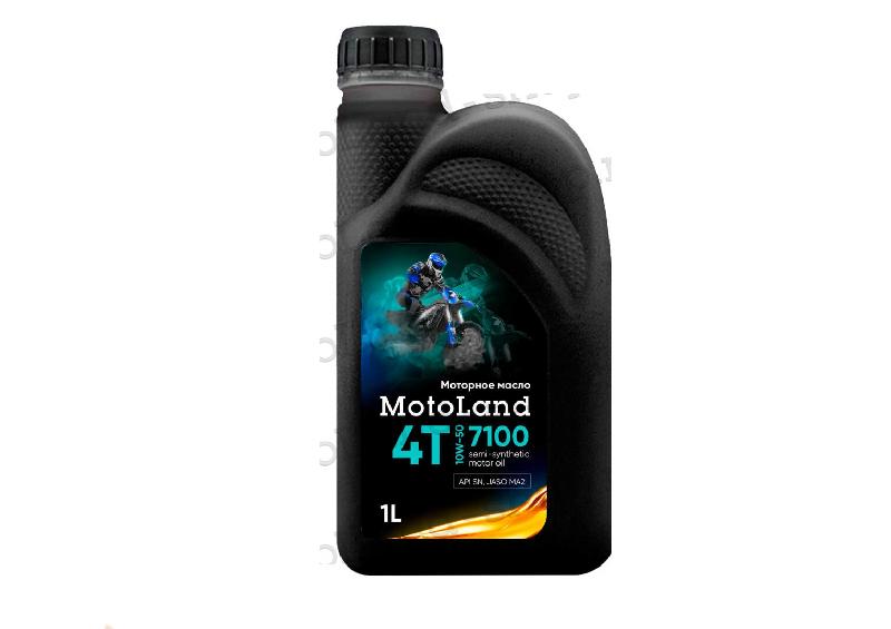 Масло моторное MOTOLAND Moto 7100 4T 10w40 1л, артикул ML.18728