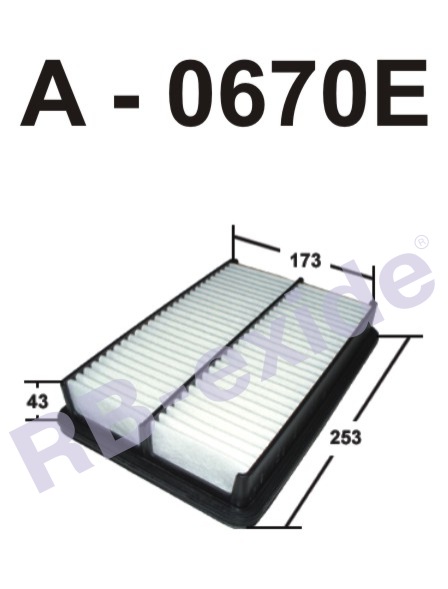 Купить RB-exide A-0670E Фильтр воздушный Cerato седан (LD)Cerato хэтчбек (LD) в интернет магазине ZeeZap.ru с доставкой уже сегодня!