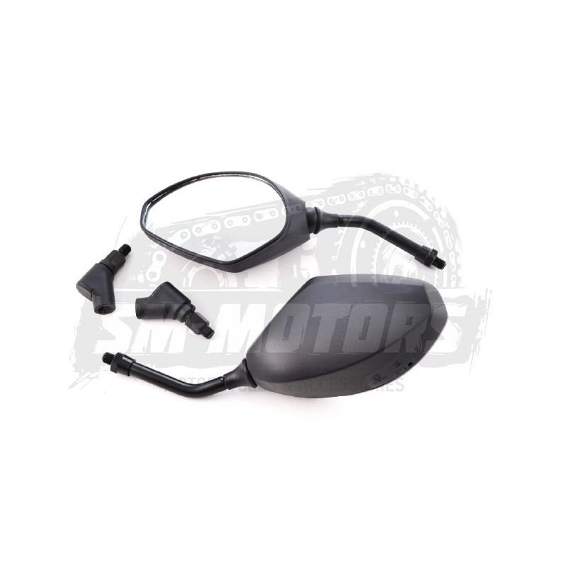 Зеркала мото (пара) SMP-069 прав. резьба M10 SM-PARTS, артикул 020225-573-5845